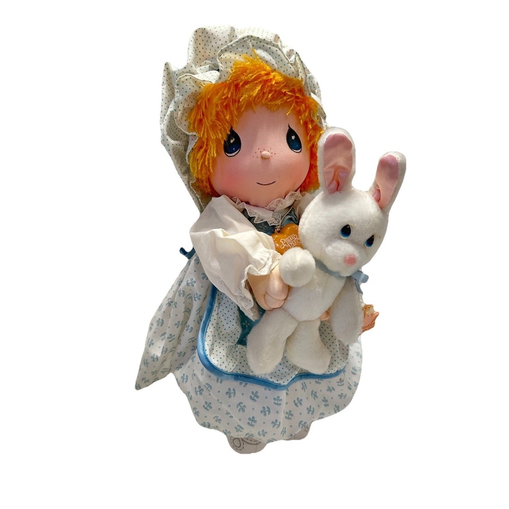 Precious Moments Piri #20133 Applause Plush Stuffed Doll Vintage 1986 Locket Tag